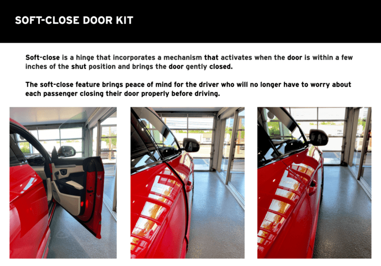 Lamborghini Austin is offering a Soft Close Door Kit full installation for  $4,417 - AI Online -