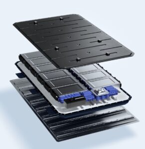 Huntsman epoxies in a battery pack.