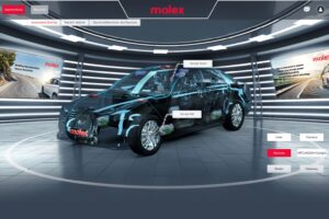 Molex’s New Global Virtual Showroom Highlights Cutting-Edge Automotive Connectivity Solutions.