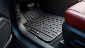 Rugged car floor mat