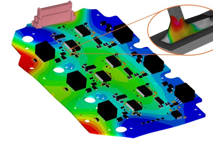 Automated procedures generate an exact model of the printed circuit board.