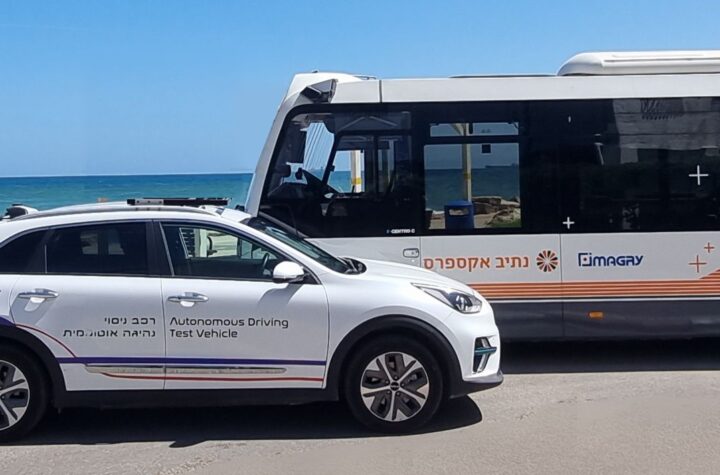 Imagry has autonomous buses and cars on the road.