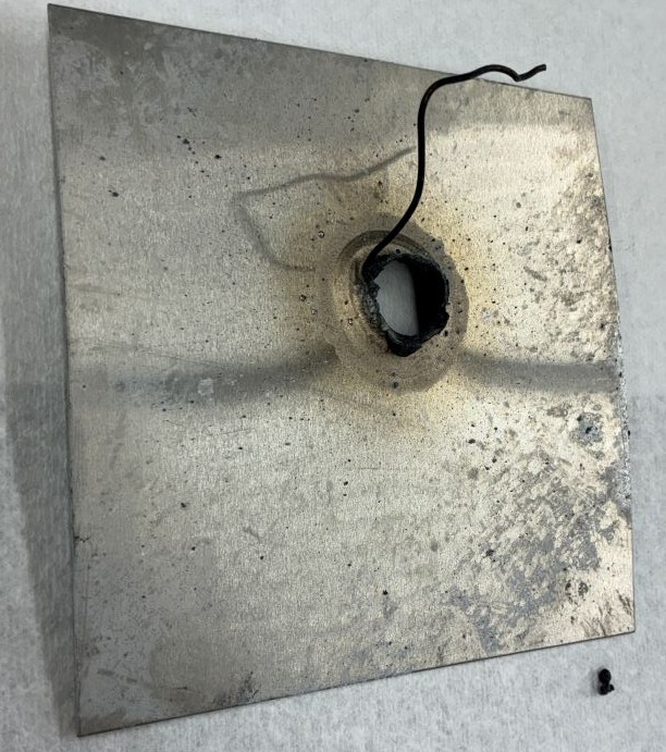 Rear panel without CORAGUARD® SE Anti-blast.