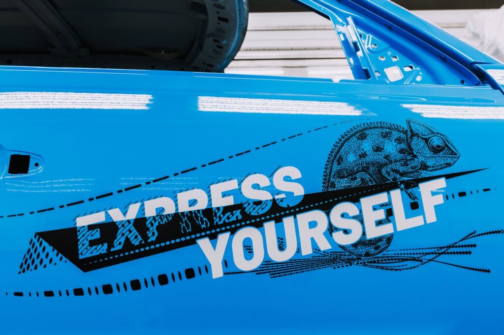 The desire for customizable graphics is now a reality. Photo: Sascha Feuster.